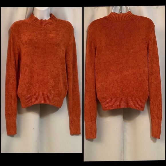 Wilfred Sweater Women’s Size Large Cropped Chenille - Picture 10 of 10